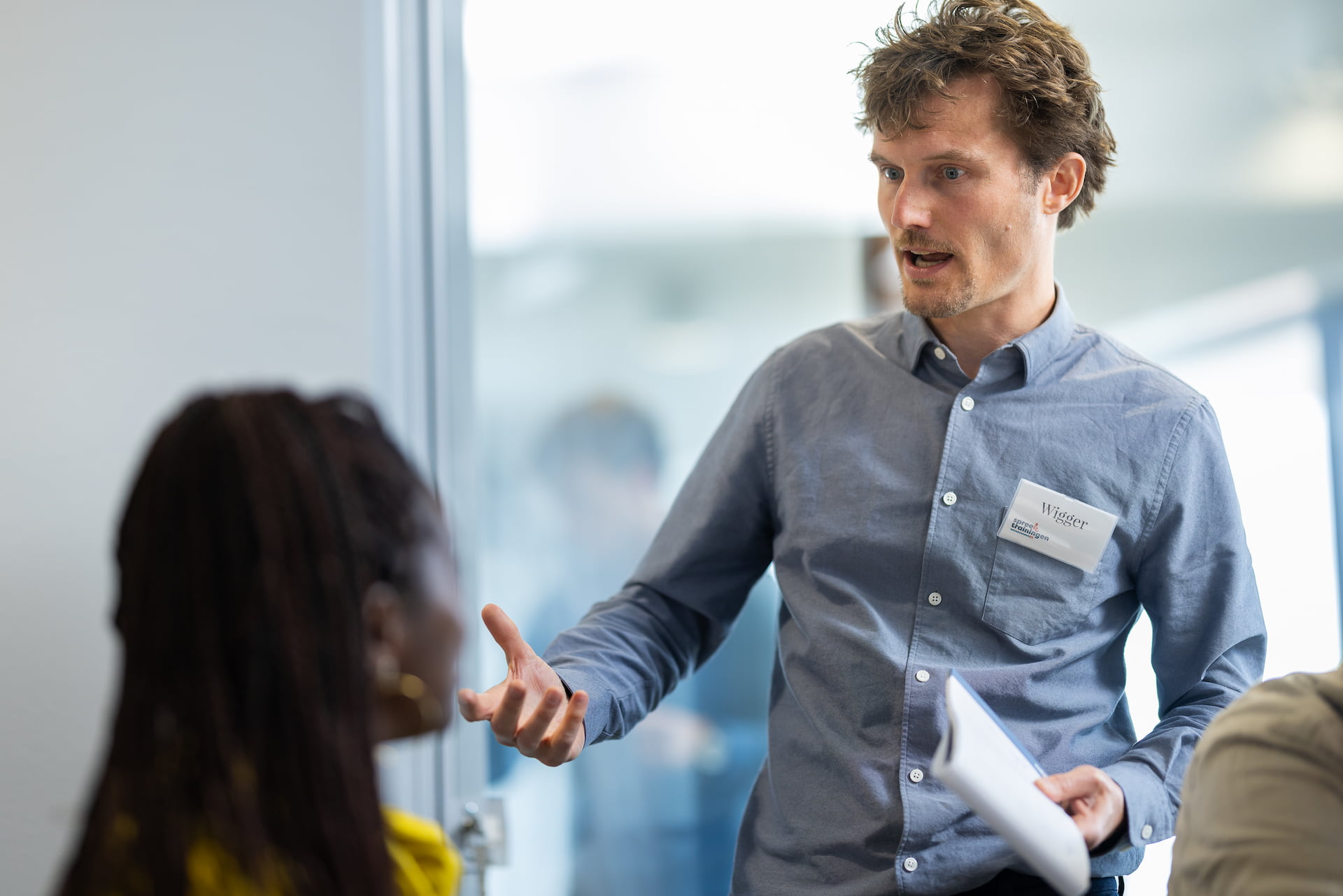 Leren presenteren bij Spreektrainingen